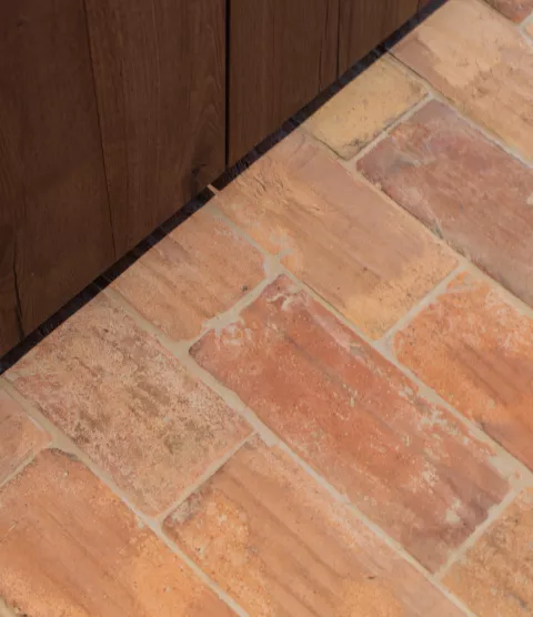 Detail recuup terracotta