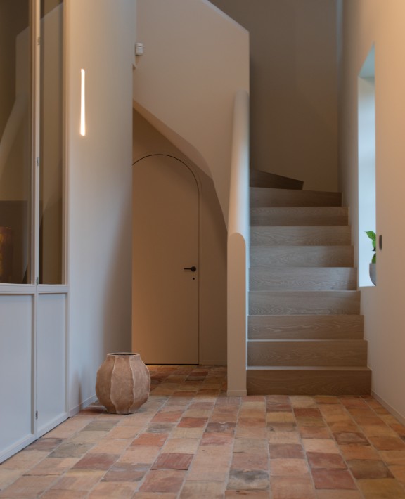 Inkom met terracotta